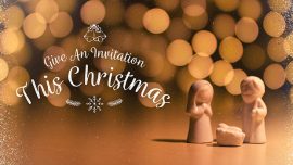 Give An Invitation This Christmas